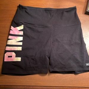 Pink Victoria Secret Yoga Shorts Size L